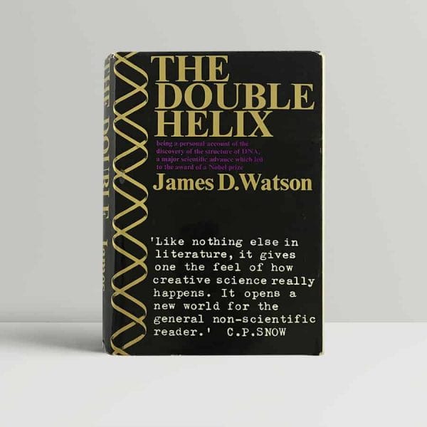 james d watson the double helix first uk edition 1968