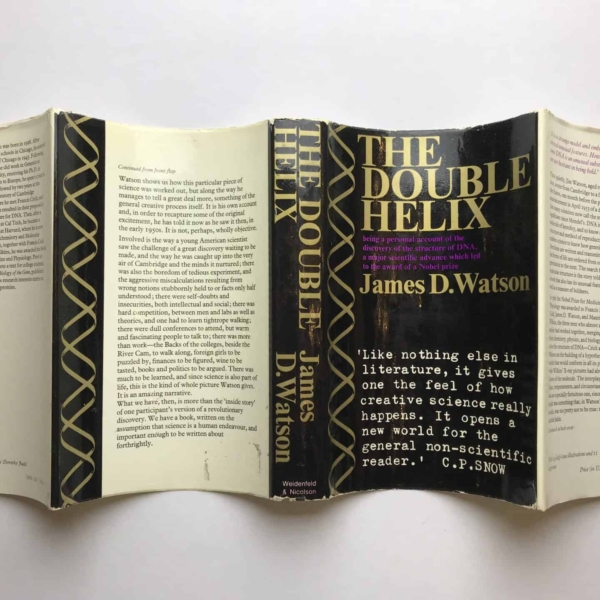 james d watson the double helix first ed4