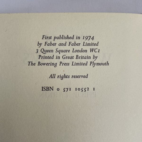 philip larkin high windows first edi2