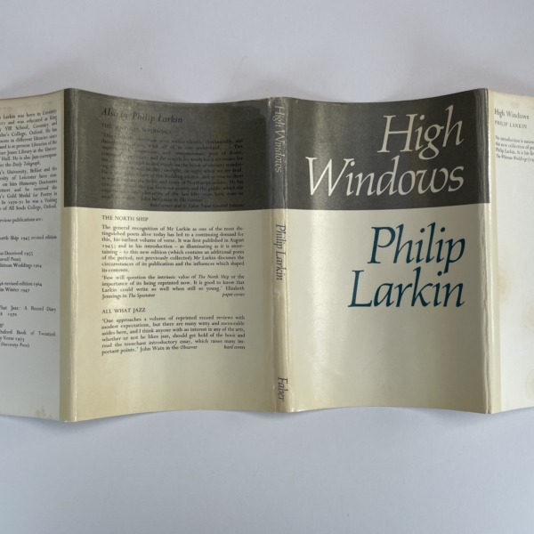 philip larkin high windows first edi4