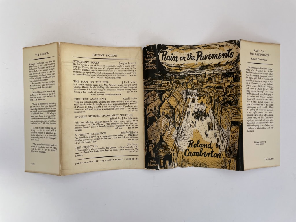 roland camberton rain on the pavements first edition4