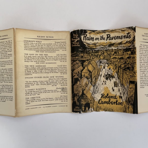 roland camberton rain on the pavements first edition4