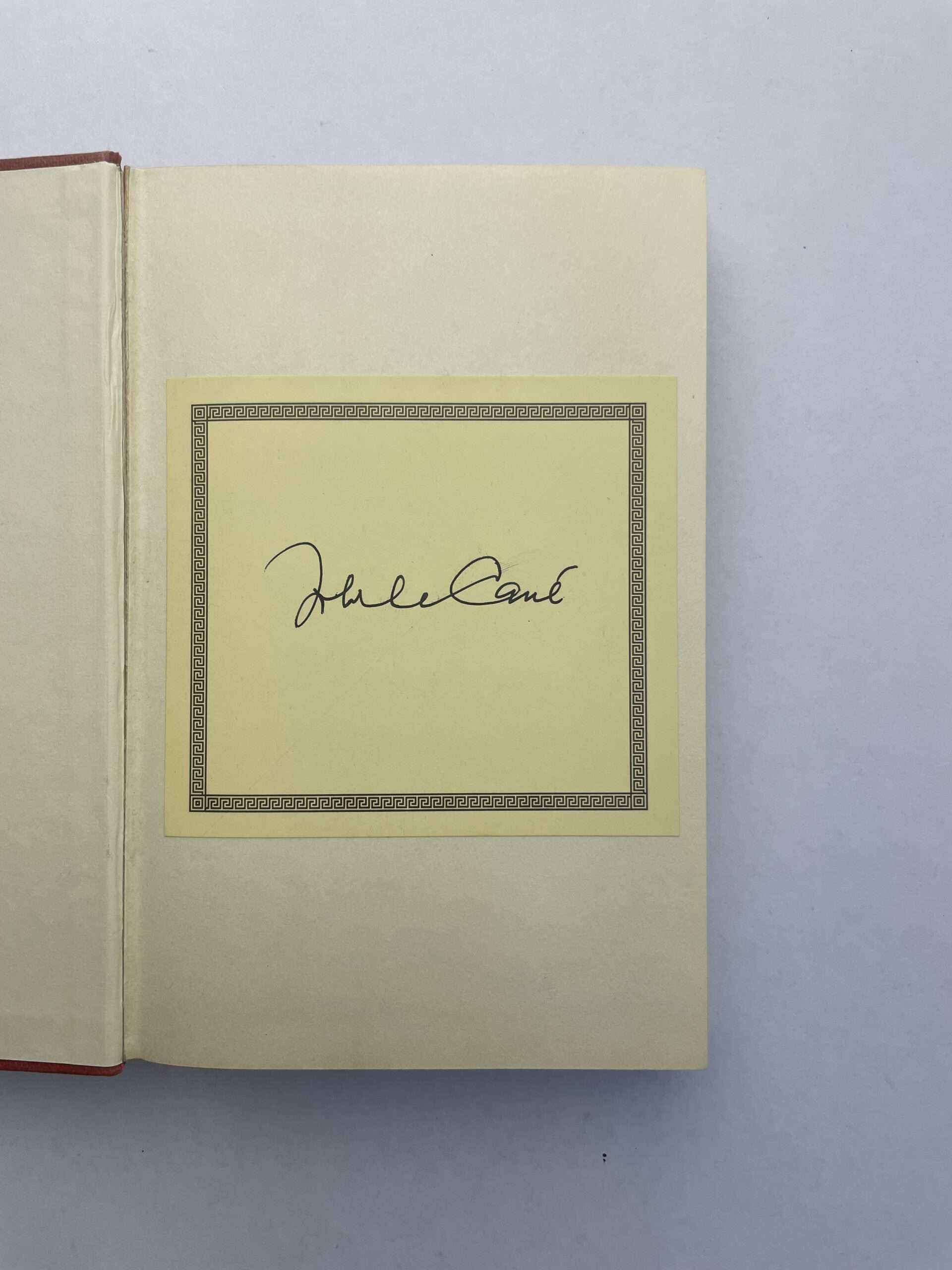 john le carre call for the dead signed first2