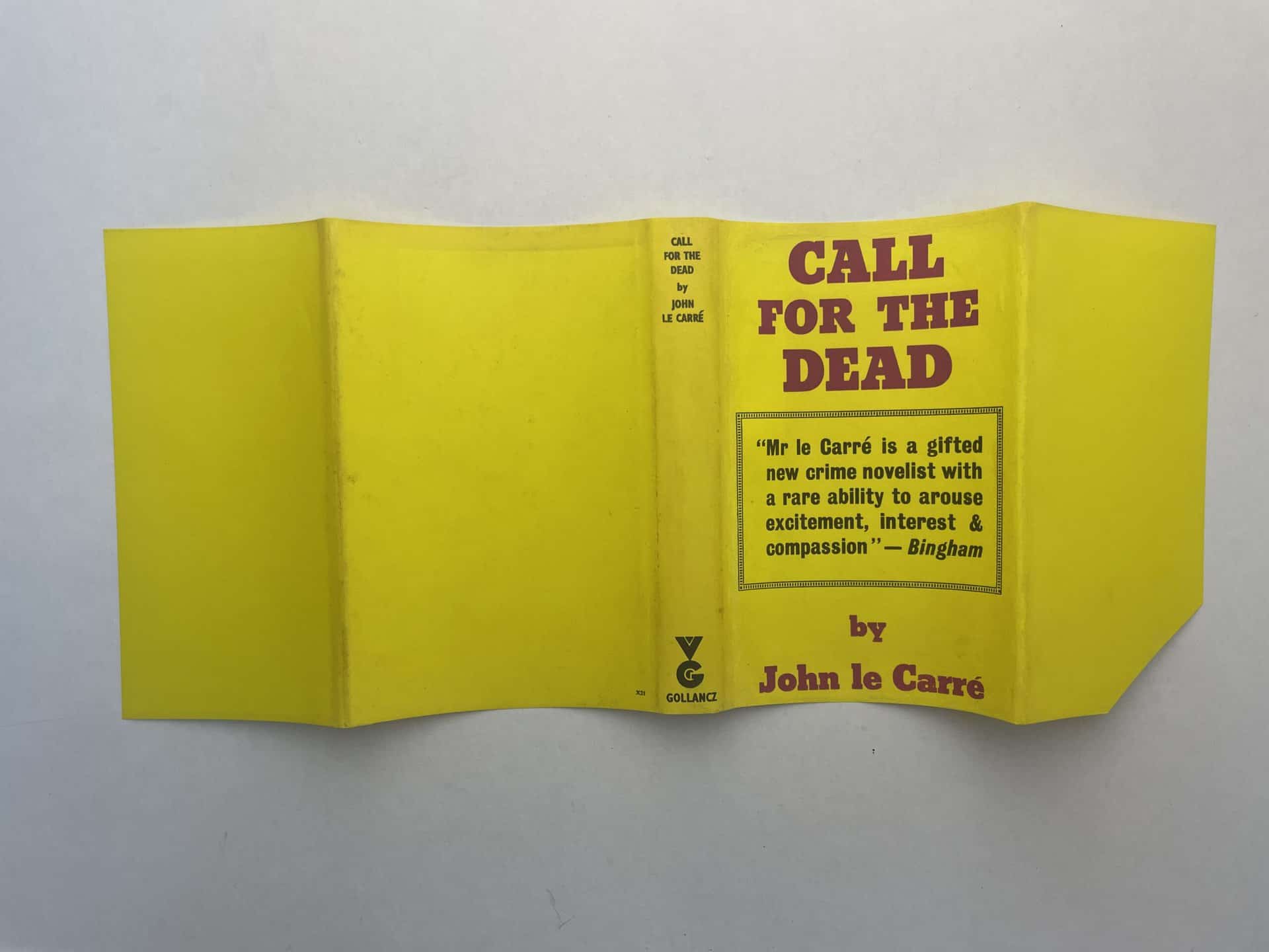 john le carre call for the dead signed first6