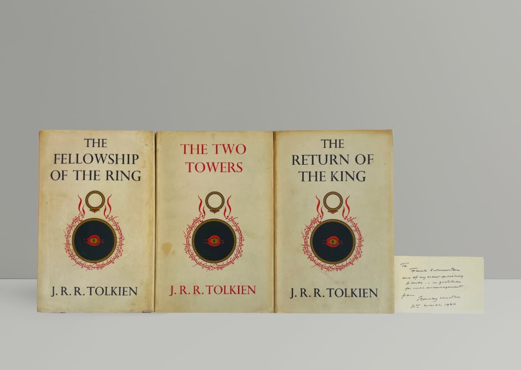 J R R Tolkien - Lord of the Rings - First Edition - UK J R R Tolkien - Lord of the Rings - First Edition - UK