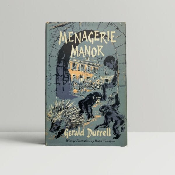 gerald durrell menagerie manor first ed 1