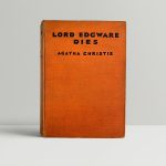 Agatha Christie Lord Edgware Dies First Edition