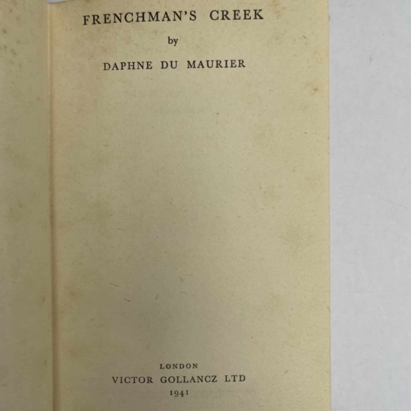 daphne du maurier frenchmans creek firsted2