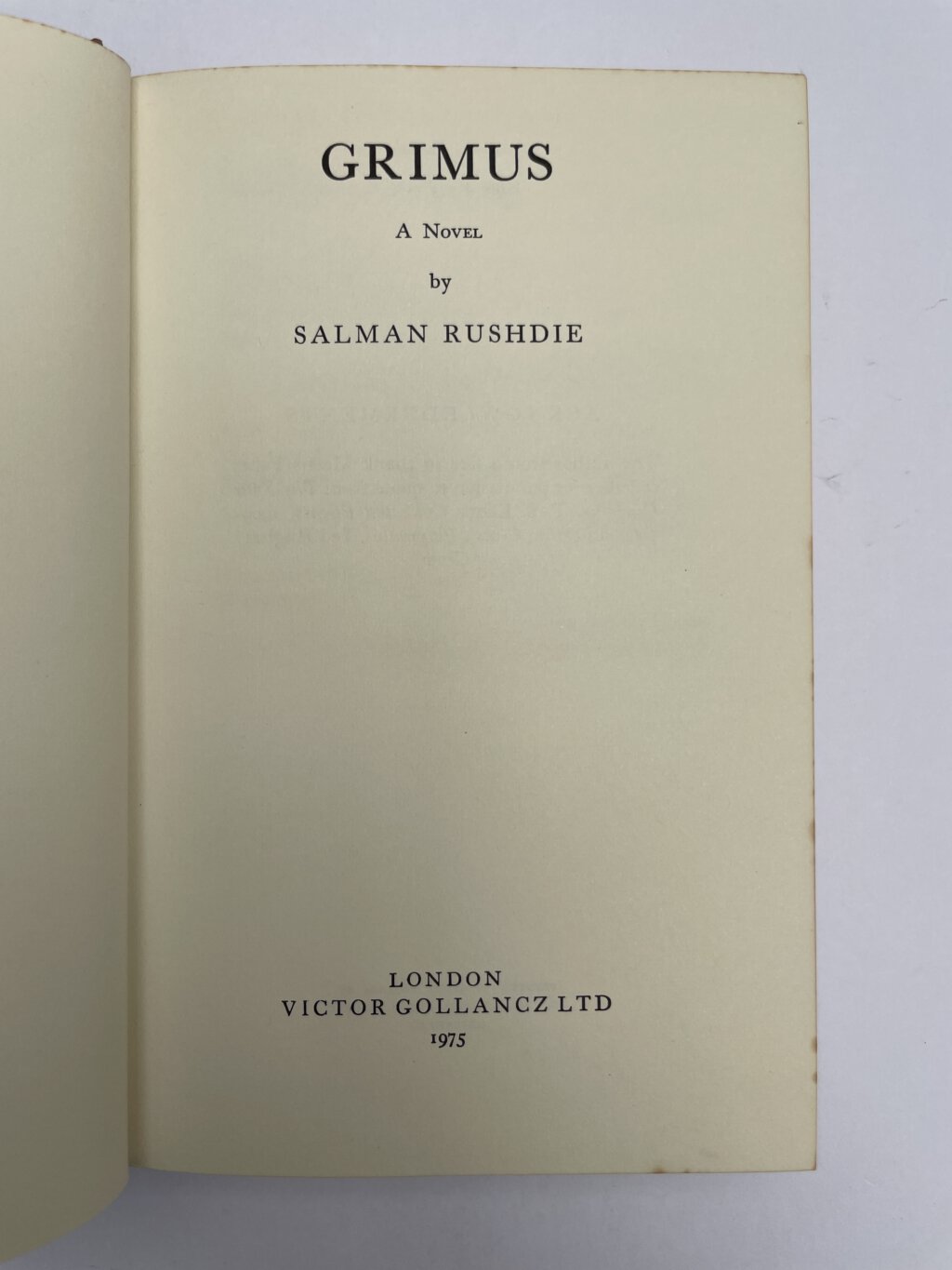 alman rushdie grimus first ed2