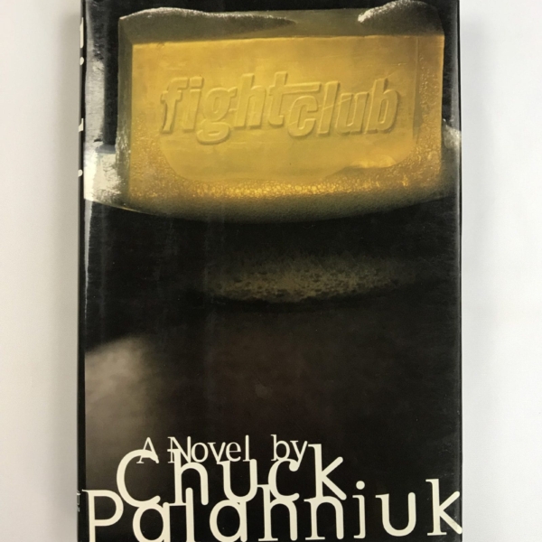 chuck palahniuk fight club signed first edition2