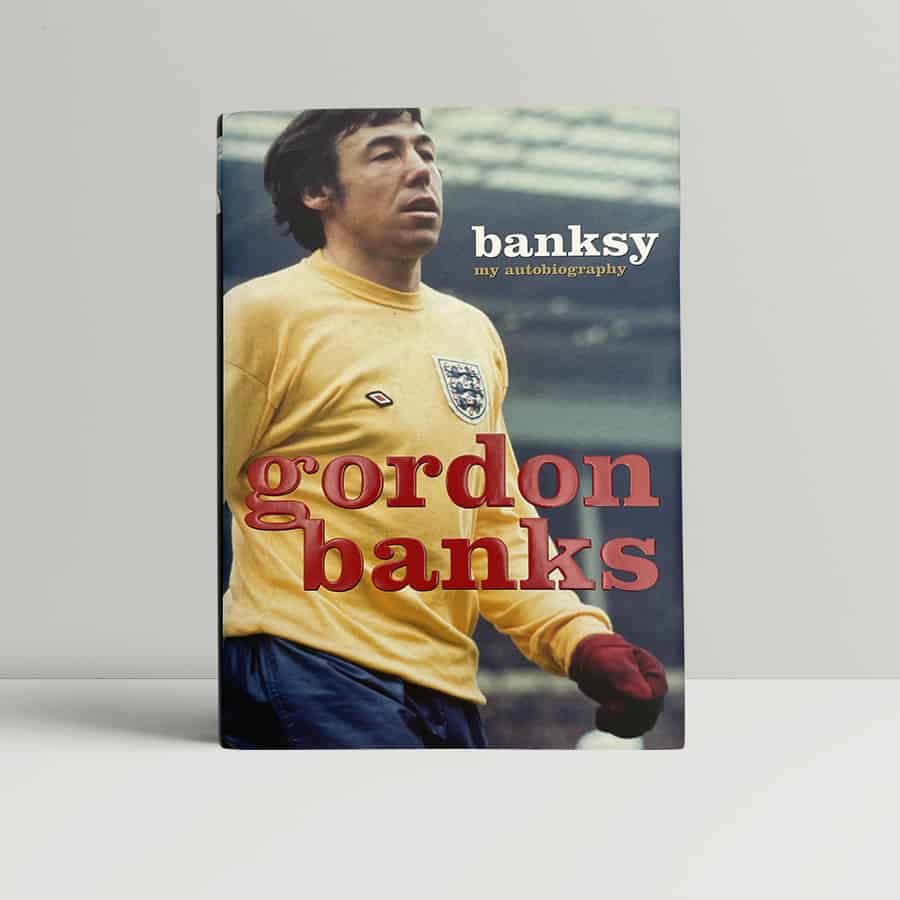 gordon banks banksy signed first ed1