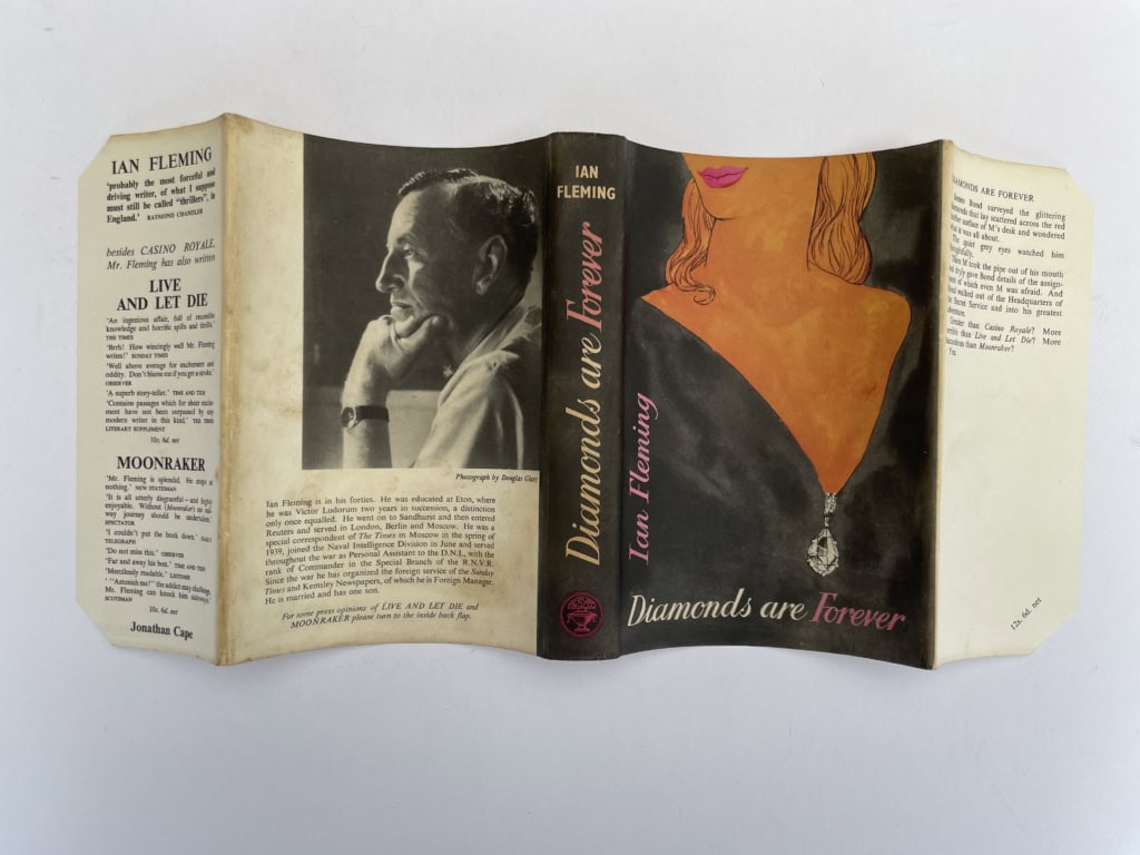 ian fleming diamonds are forever first ed5