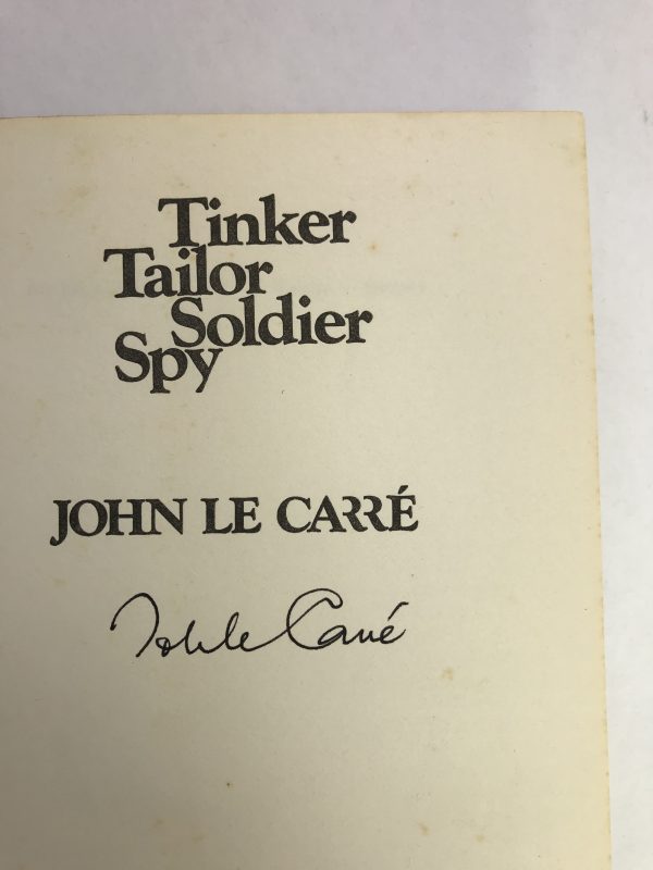 john le carre signed set3