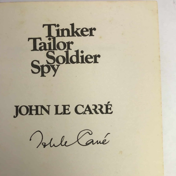 john le carre signed set3