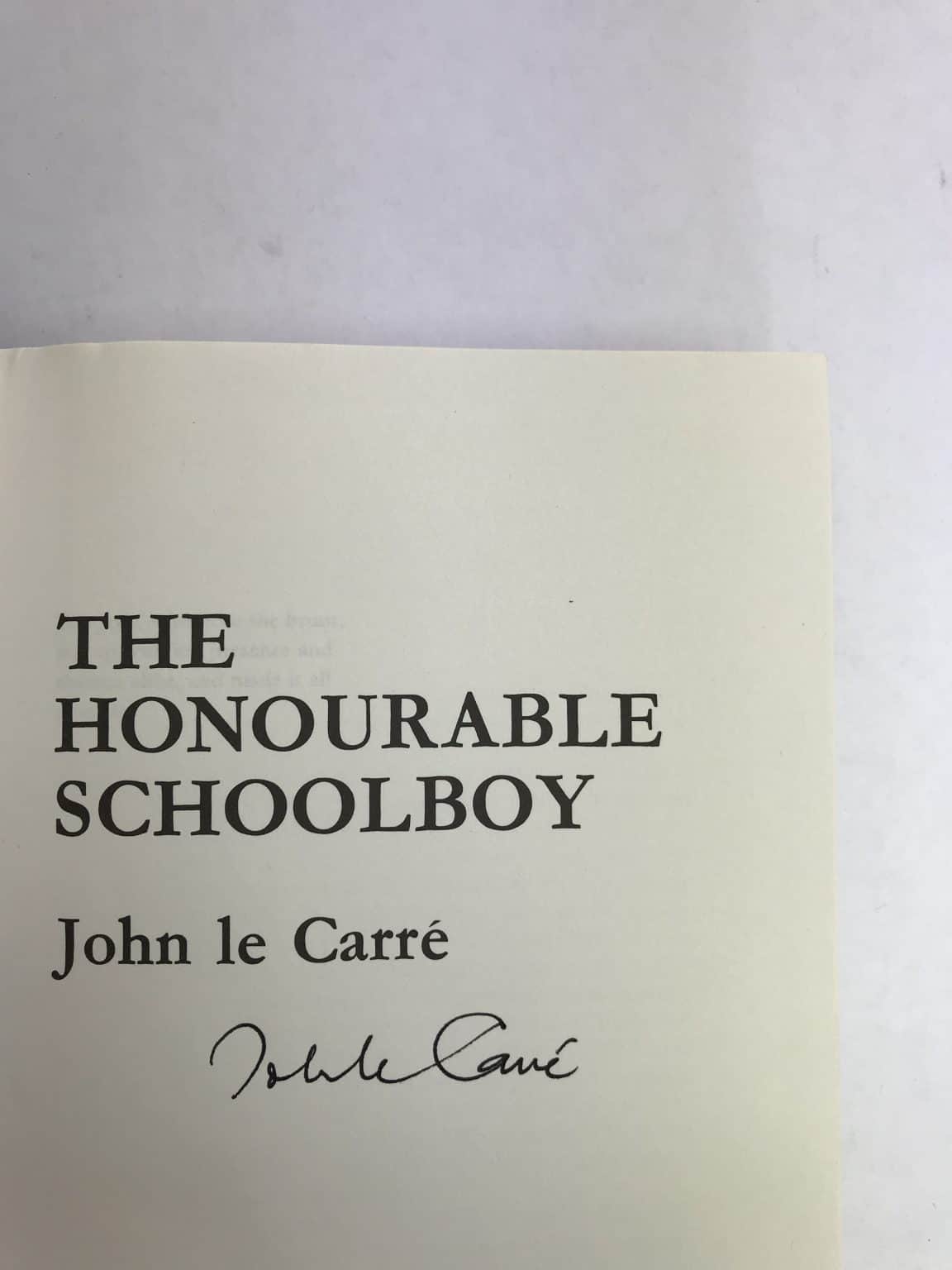 john le carre signed set5