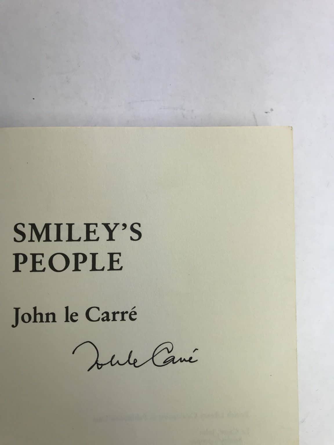 john le carre signed set7