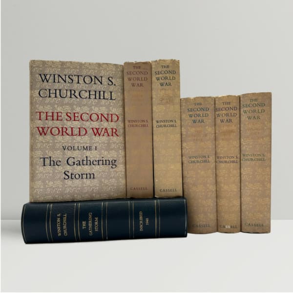 Winston Churchill The Second World War Signed First Editions