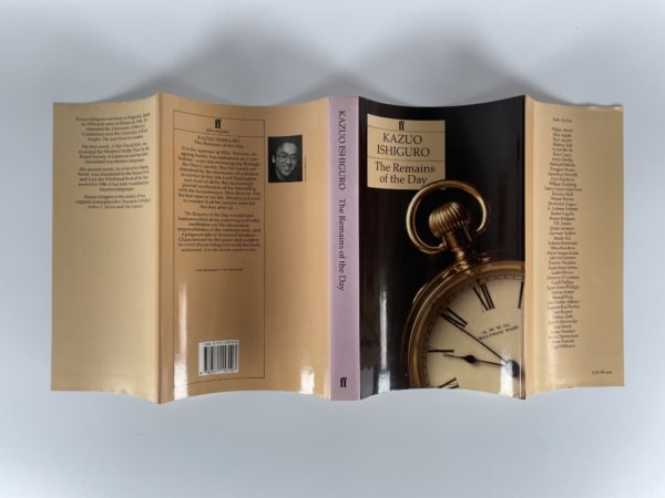 Kazuo Ishiguro - The Remains of the Day - SIGNED First UK Edition 1989
