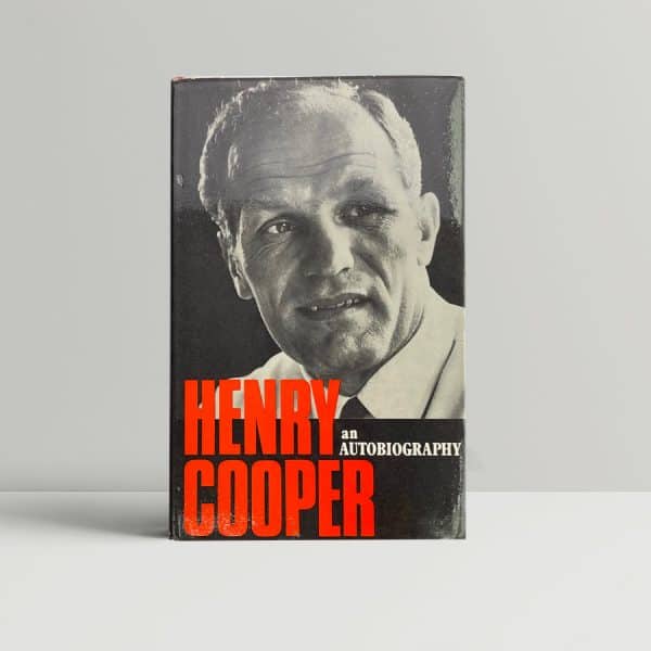 henry cooper autobiography signed 1