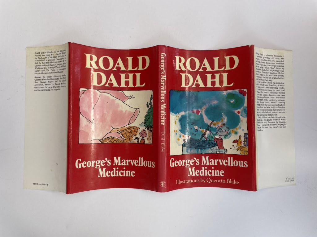 roald dahl georges marvelous medicine first edi4