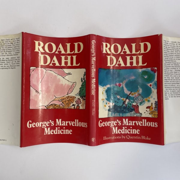 roald dahl georges marvelous medicine first edi4