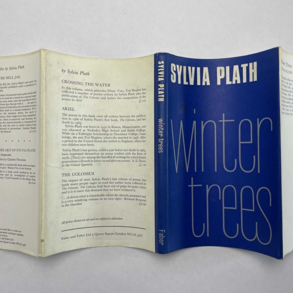 sylvia plath winter trees first ed4