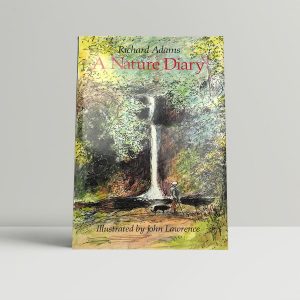 adams richard a natures diary first uk edition 1985 signed