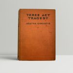 agatha christie three act tragedy first uk edition 1935