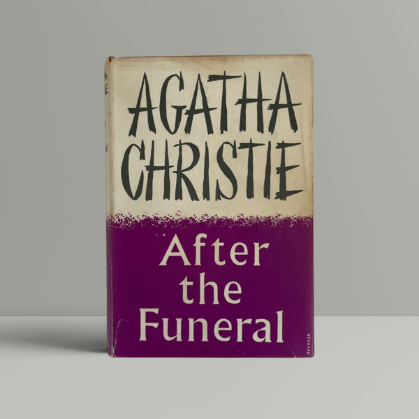 agatha christie after the funeral first edition 1
