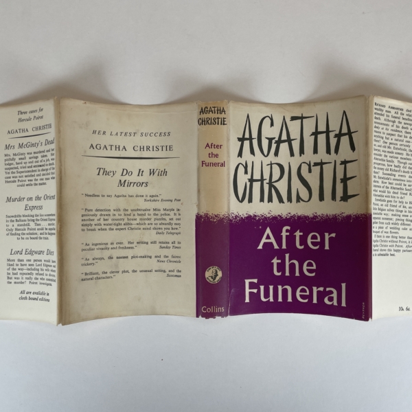 agatha christie after the funeral first edition 4