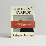 barnes julian flauberts parrot 1st uk edition 1984 with rare wrap around band