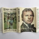 bobby moore biography with signed postcard 6
