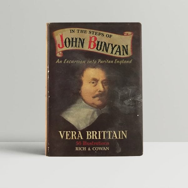 brittain vera in the steps of john bunyan first uk edition signed