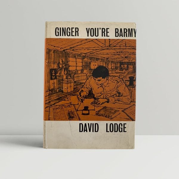 david lodge ginger youre barmy first uk edition 1962 david lodge ginger youre barmy first uk edition 1962