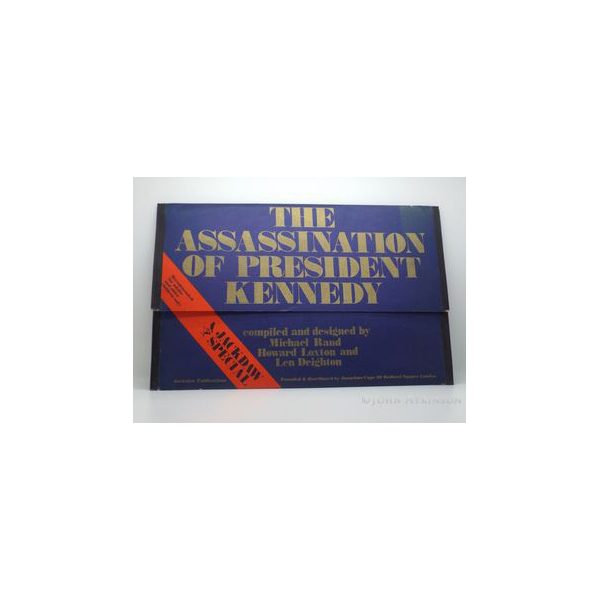 deighton len the assassination of president kennedy first uk folder 1