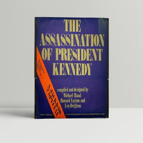 deighton len the assassination of president kennedy first uk folder