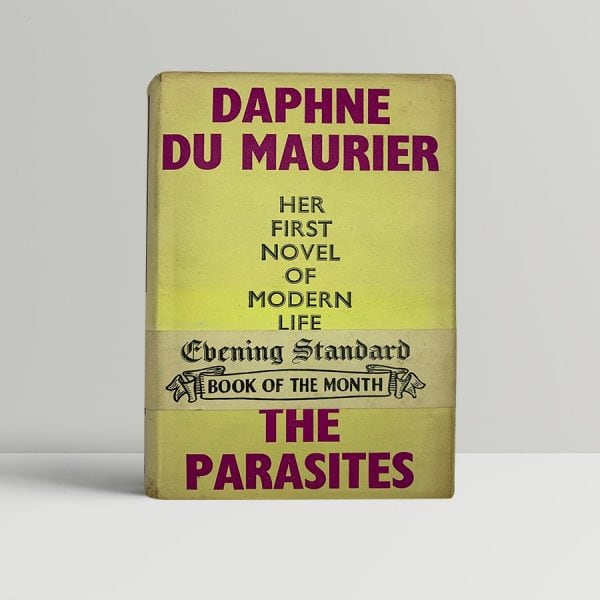 du maurier daphne the parasites first uk edition signed