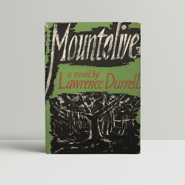 durrell lawrence mountolive uk edition signed 1958