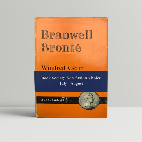 gerin winifrid bramwell bronte first uk edition 1961 with band and signed