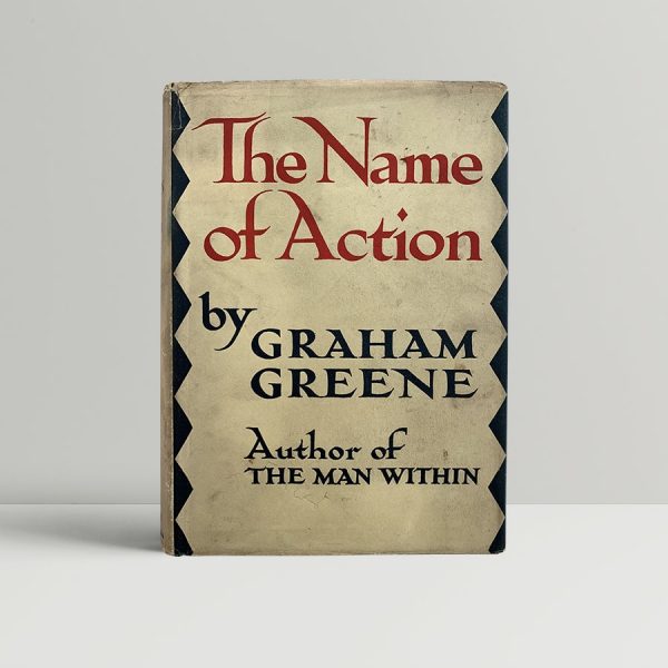 graham greene the name of action first uk edition 1930