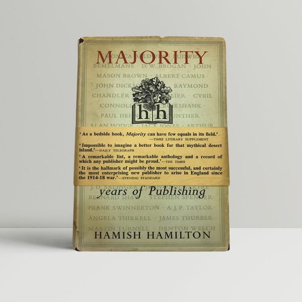 hamilton hamish majority first uk edition signed