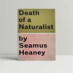 heaney seamus death of a naturalist first uk edition 1966