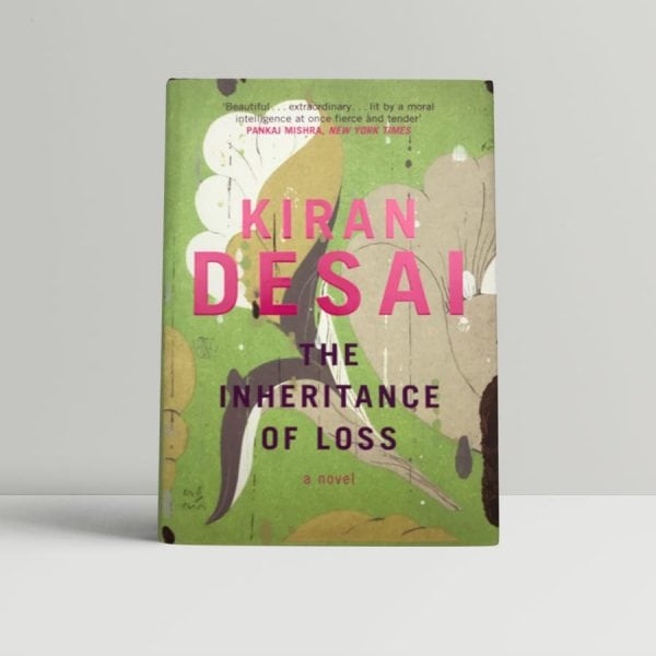 kiran desai the inheritance of loss first uk edition 2006 signed bookmark