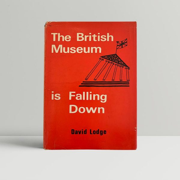 lodge david the british museum is falling down first uk edition signed