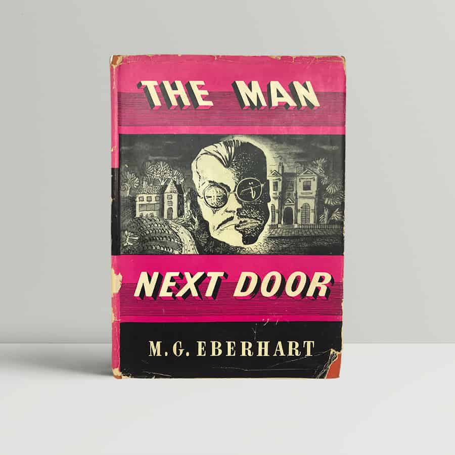 m g eberhart the man next door first uk edition 1943