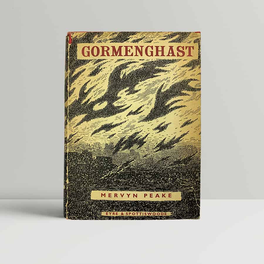 mervyn peake gormenghast first uk edition 1950 signed