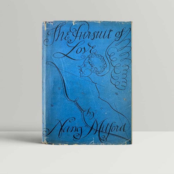 nancy mitford the pursuit of love in the first issue wrapper signed and inscribed in the year of publication by the author