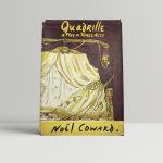 noel coward quadrille first uk edition signed and dated 1952