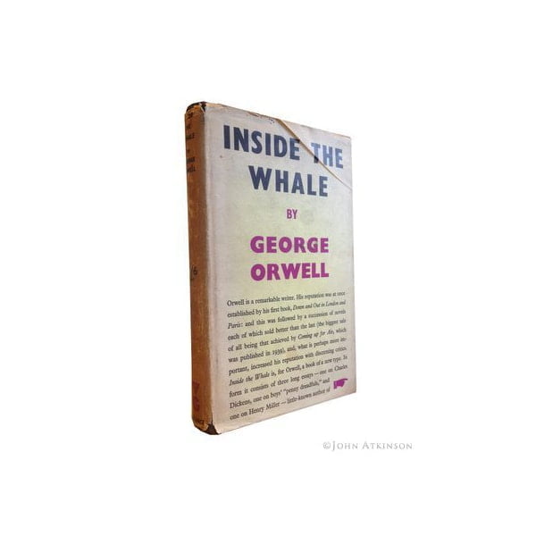 orwell george inside the whale first uk edition 1940 1