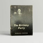pinter harold the birthday party first uk edition signed